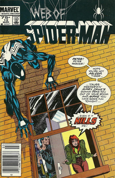 Web of Spider-Man #12 [Newsstand]-Very Good (3.5 – 5)