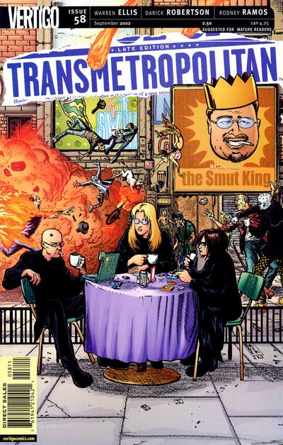 Transmetropolitan #58-Very Fine (7.5 – 9)