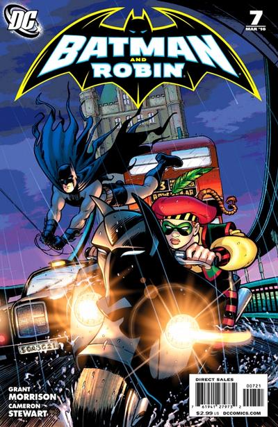 Batman And Robin #7 [Cameron Stewart Cover]-Near Mint (9.2 - 9.8)