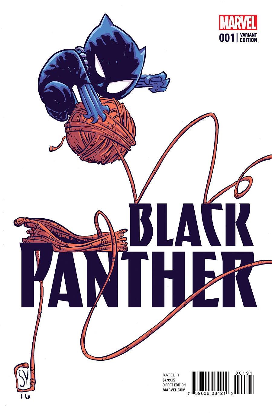 Black Panther #1 Young Variant (2016)