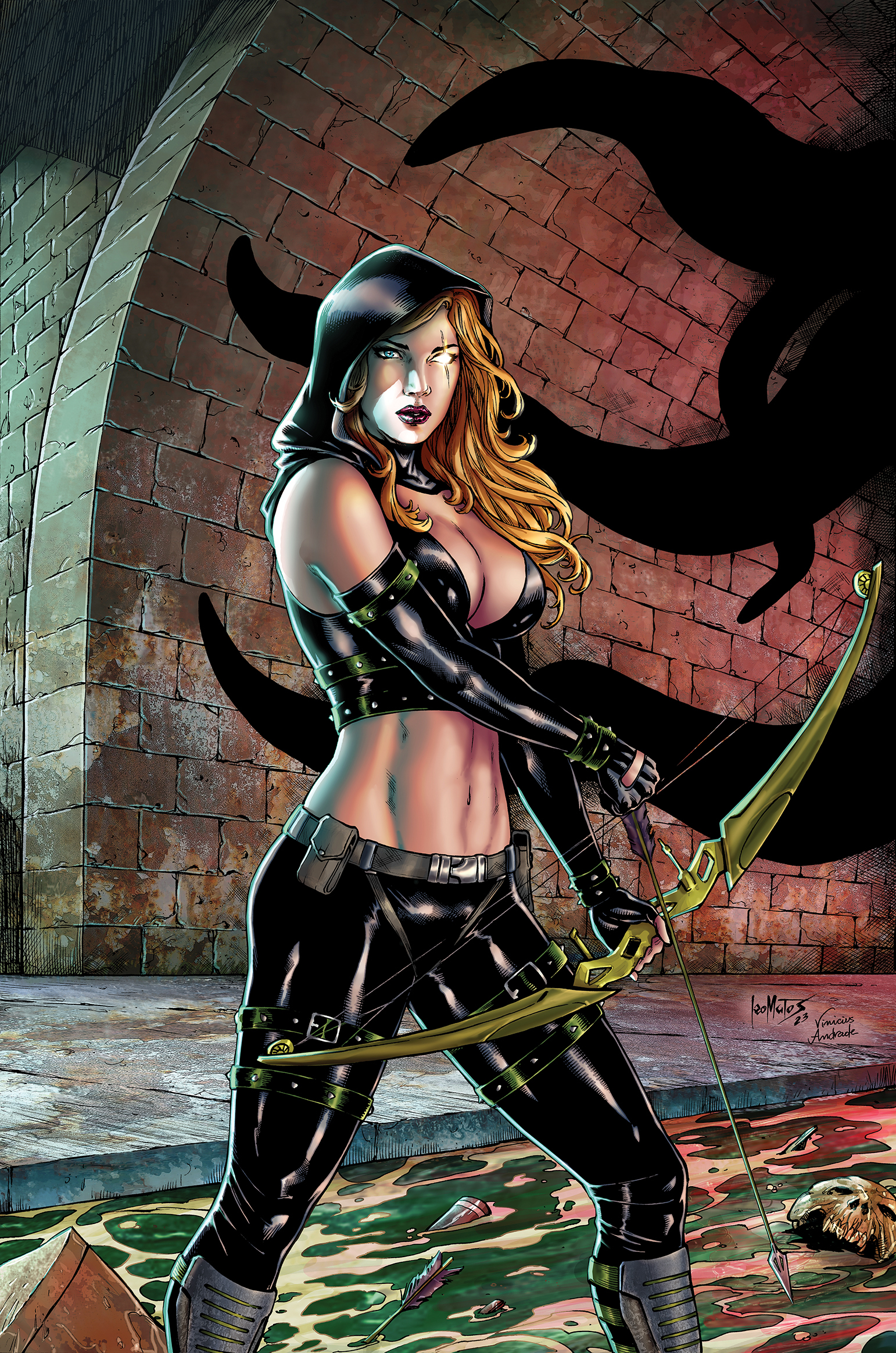 Robyn Hood Spawn of Nyarlathotep Cover D Matos