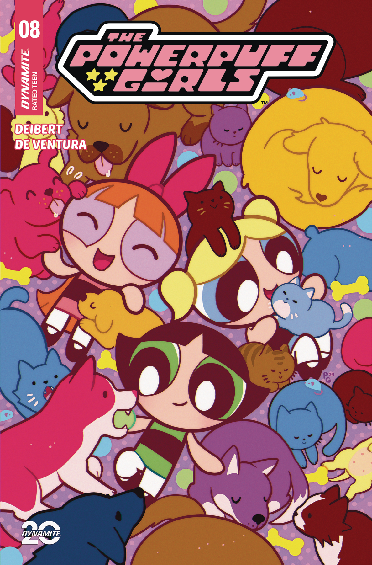 Powerpuff Girls #8 Cover A Ganucheau