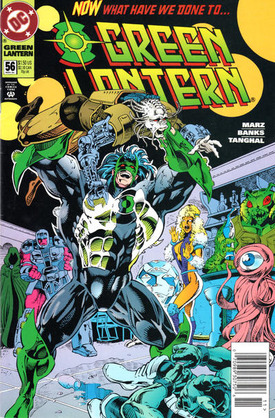 Green Lantern #56 [1990, Newsstand]-Very Good (3.5 – 5)