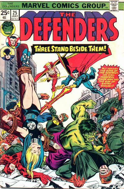 The Defenders #25 [Regular Edition]-Very Fine (7.5 – 9)