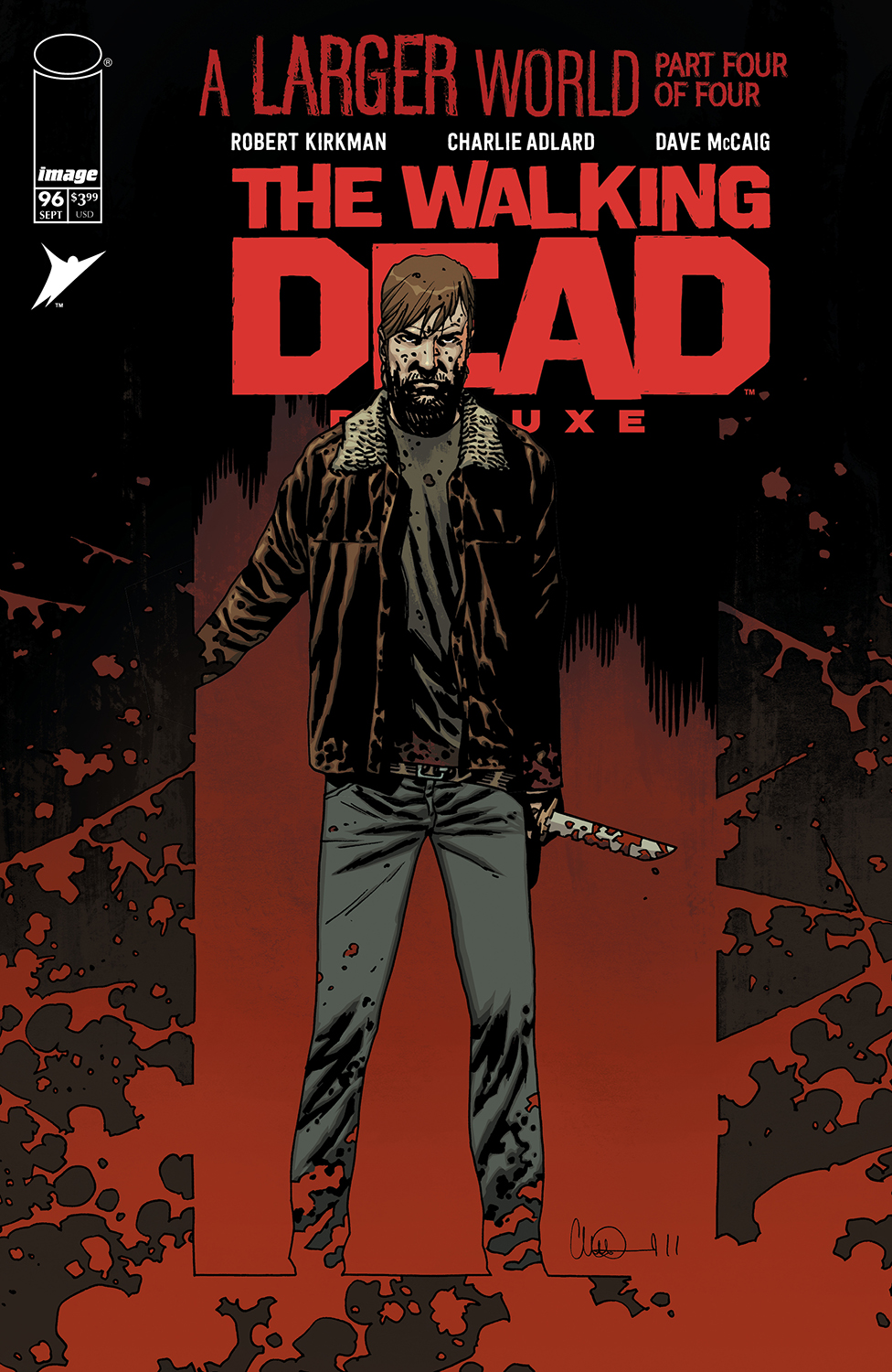 Walking Dead Deluxe #96 Cover B Charlie Adlard & Dave McCaig Variant (Mature)