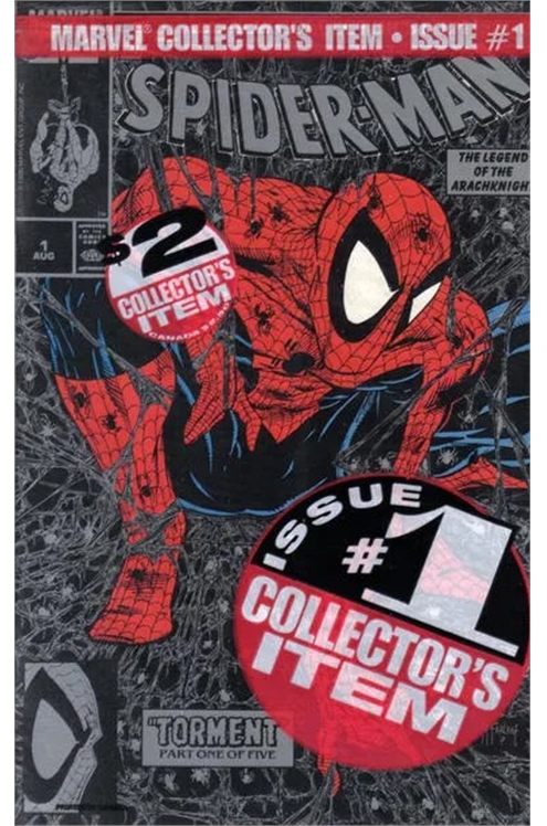 Spider-Man Volume 1 #1 Platinum Edition Polybag