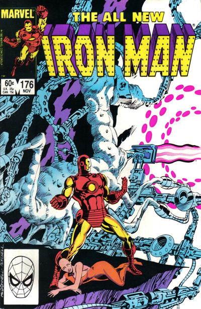 Iron Man #176 [Direct] - Fn/Vf 7.0