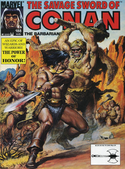 The Savage Sword of Conan #188 [Direct]