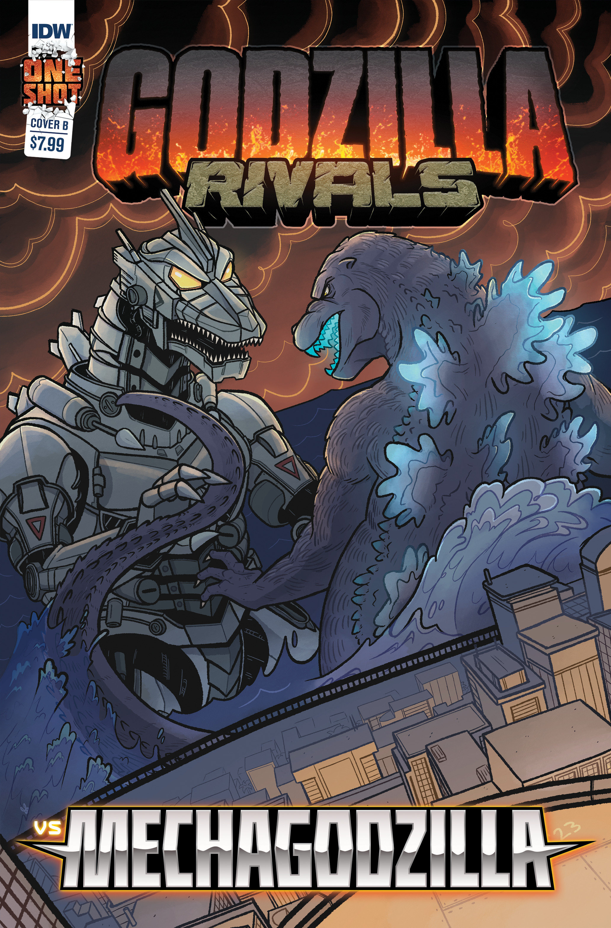 Godzilla Rivals #4 Vs. Mechagodzilla Cover B Michaud