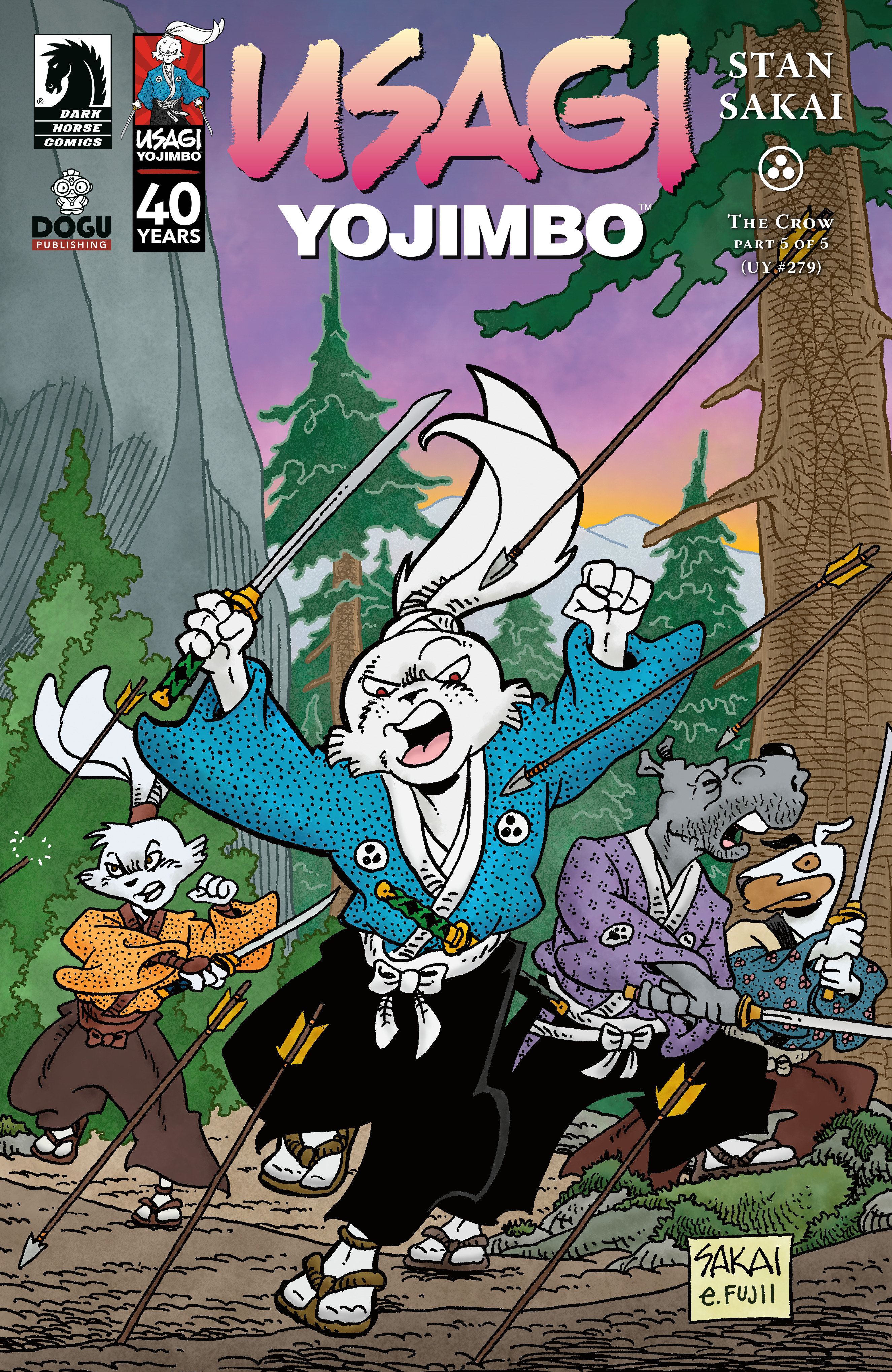 Usagi Yojimbo: The Crow #5 Cover A (Stan Sakai)