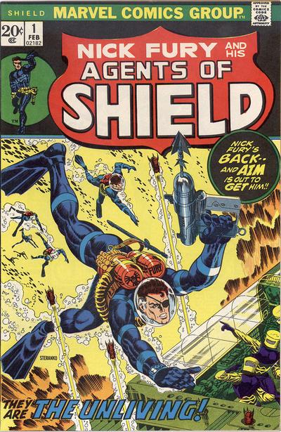 Shield [Nick Fury And His Agents of Shield] #1 - Vf+ 8.5