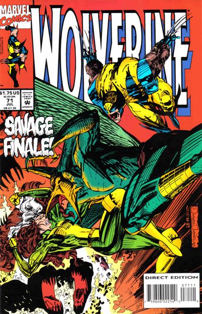Wolverine #71 [Direct Edition]-Very Fine 
