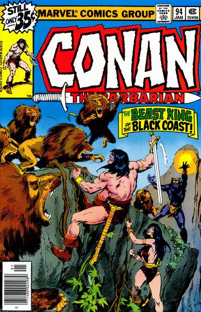 Conan The Barbarian #94 [Regular Edition]-Fine 