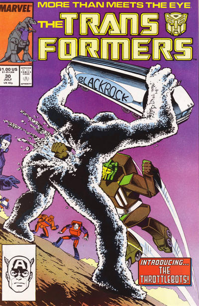 The Transformers #30 [Direct](1984)-Very Fine (7.5 – 9)