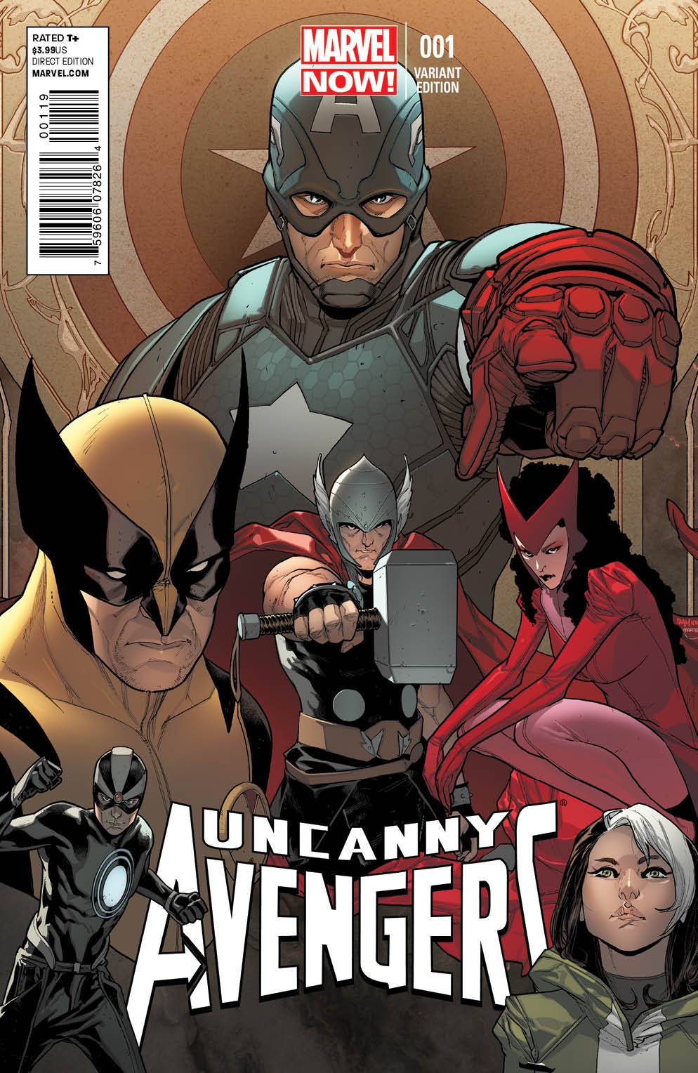 Uncanny Avengers #1 (Pichelli Variant) (2012)