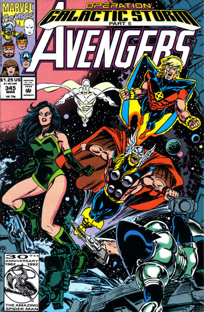 The Avengers #345 [Direct]-Very Good (3.5 – 5)