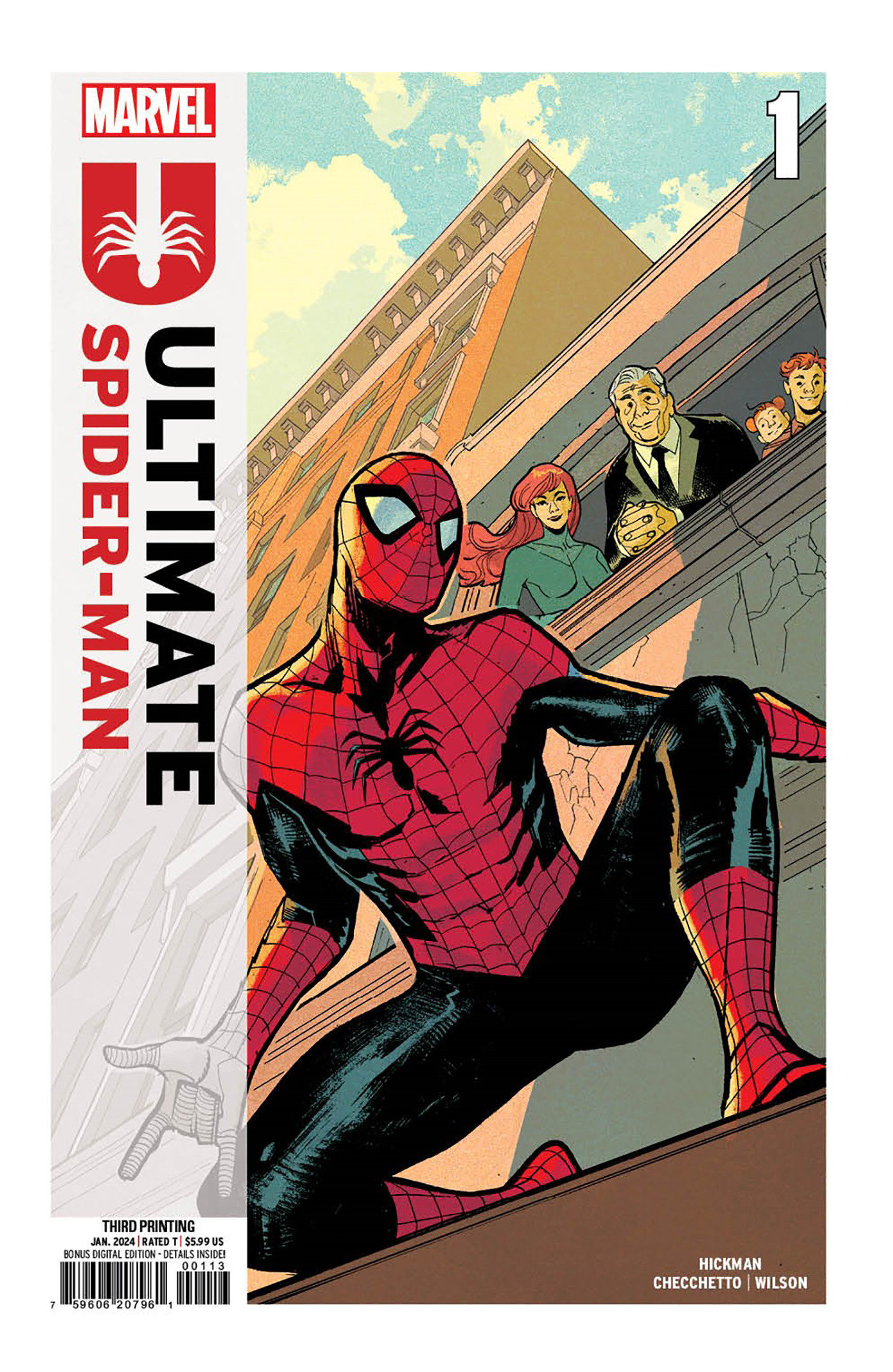 Ultimate Spider-Man #1 3rd Printing Sara Pichelli Variant