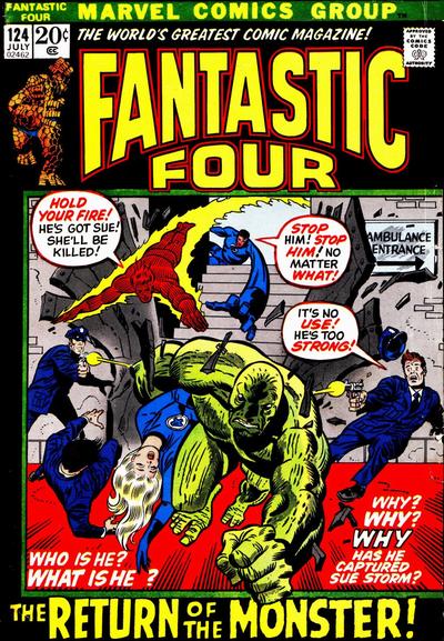 Fantastic Four #124 - G+