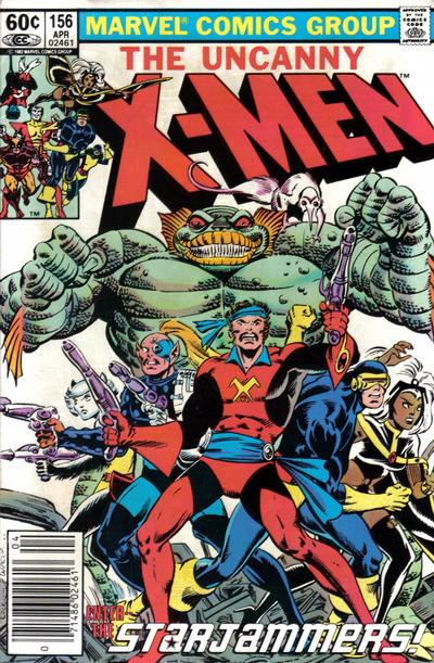 The Uncanny X-Men #156 [Newsstand] - Fn/Vf 7.0