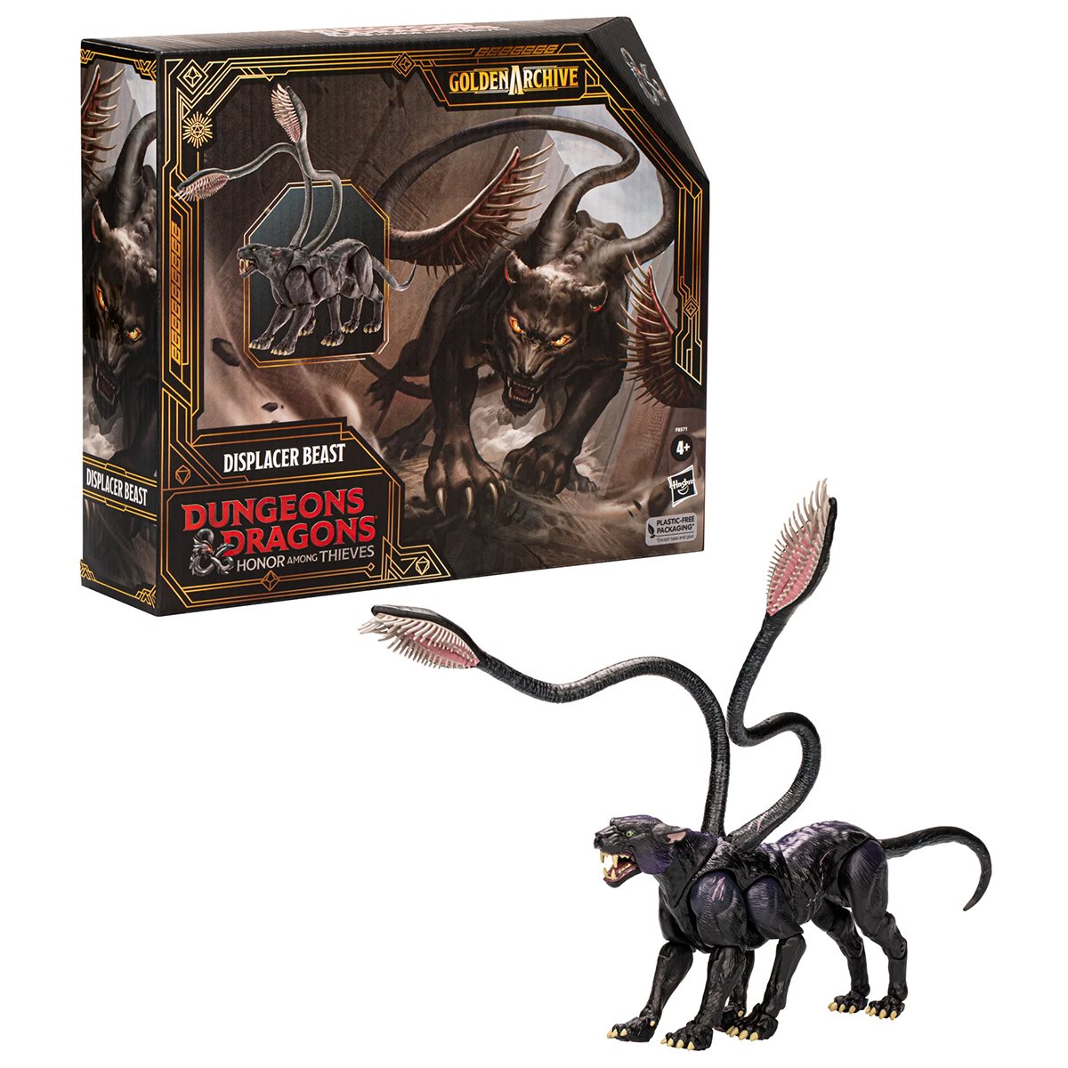 Dungeons & Dragons Golden Archive Displacer Beast 6-inch Scale Action Figure