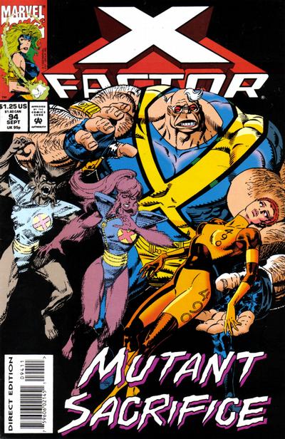 X-Factor #94 [Direct Edition]-Fine (5.5 – 7)