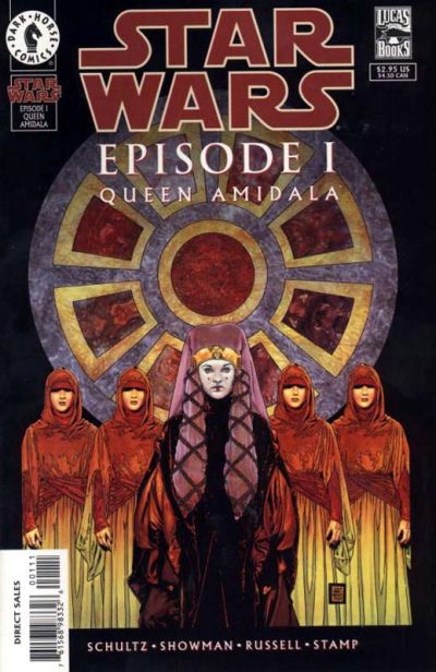 Star Wars Phantom Menace Queen Amidala Photo Cover
