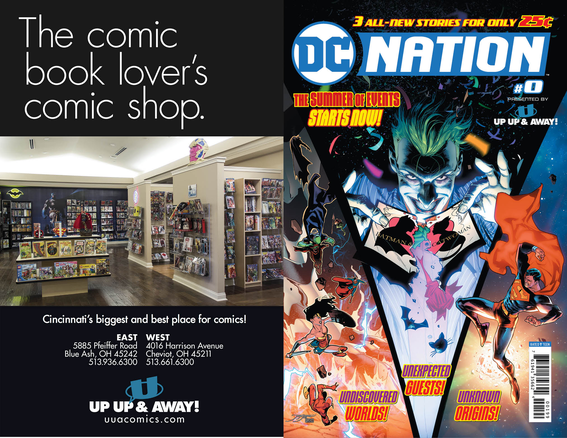 DC Nation #0 Up Up & Away Custom Cover