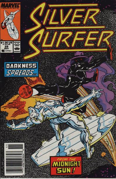 Silver Surfer #29 [Newsstand]-Fine (5.5 – 7)