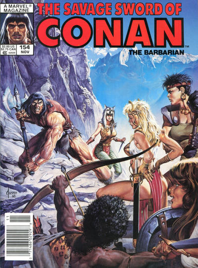 The Savage Sword of Conan #154