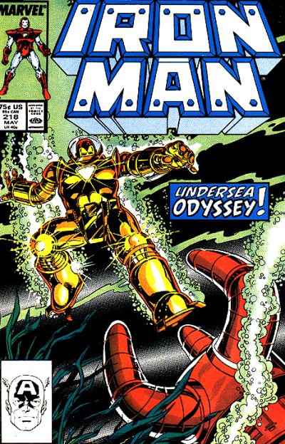 Iron Man #218 [Direct] - Vf 8.0