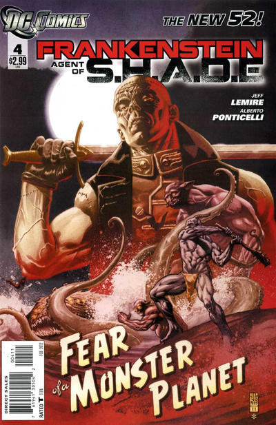 Frankenstein, Agent of S.H.A.D.E. #4-Near Mint (9.2 - 9.8) Cover By J.G. Jones 