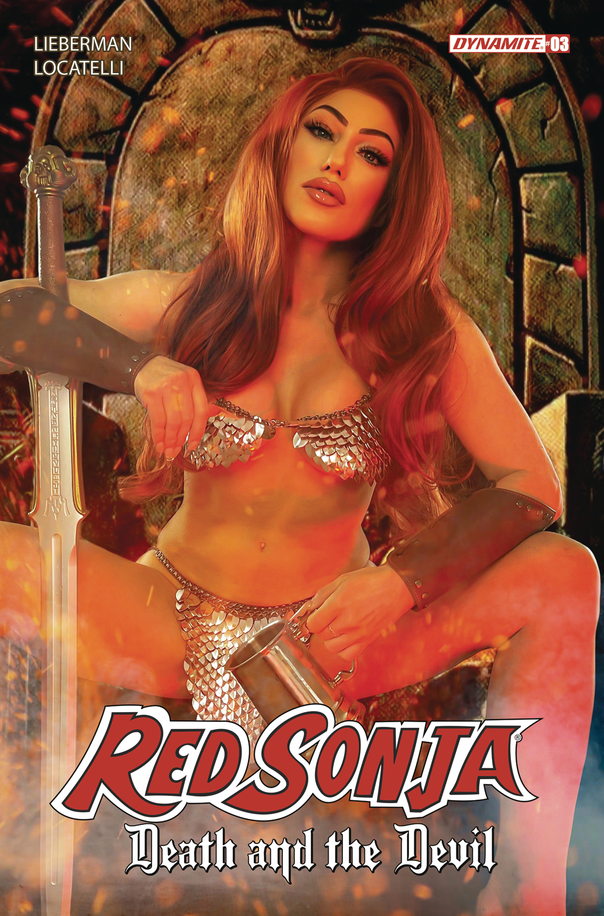 Red Sonja Death and the Devil #3 Cover D Cosplay