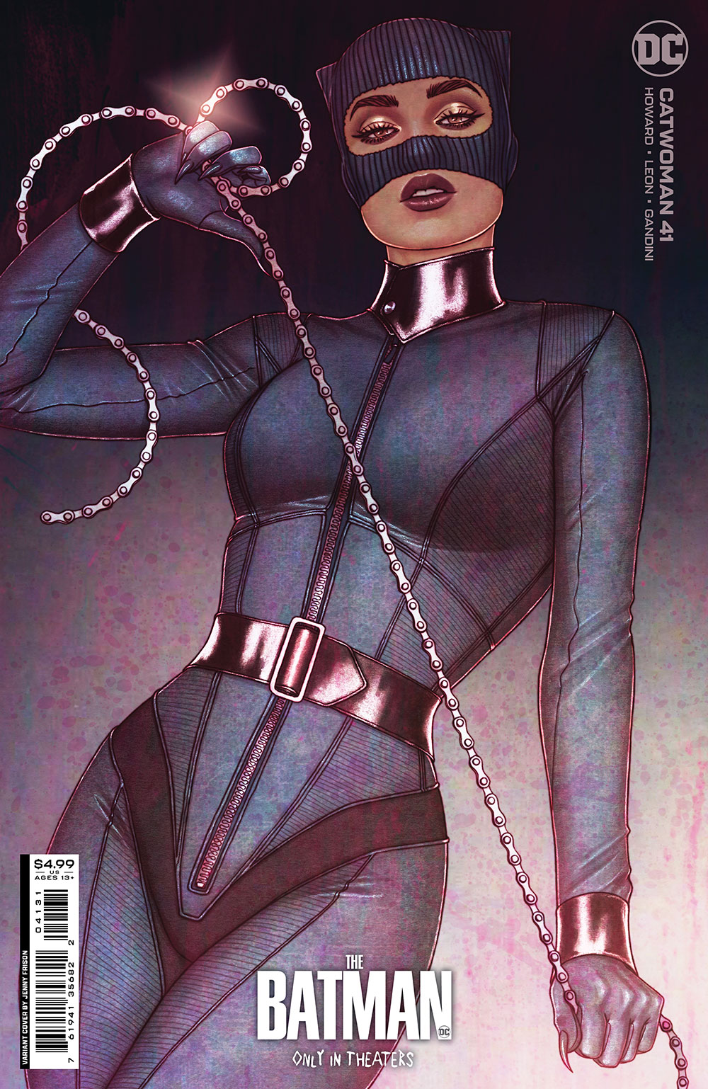 Catwoman #41 Cover C Jenny Frison The Batman Card Stock Variant (2018)