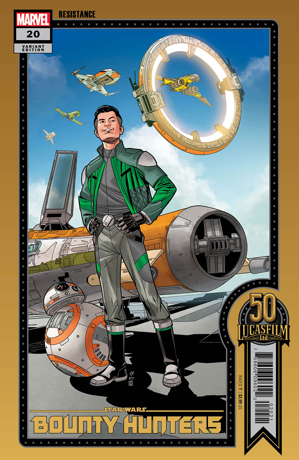 Star Wars: Bounty Hunters #20 Sprouse Lucasfilm 50th Variant