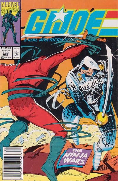 G.I. Joe, A Real American Hero #122 [Newsstand]-Fine (5.5 – 7)