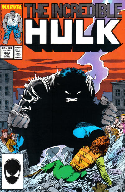 The Incredible Hulk #333 [Direct]-Fine (5.5 – 7)