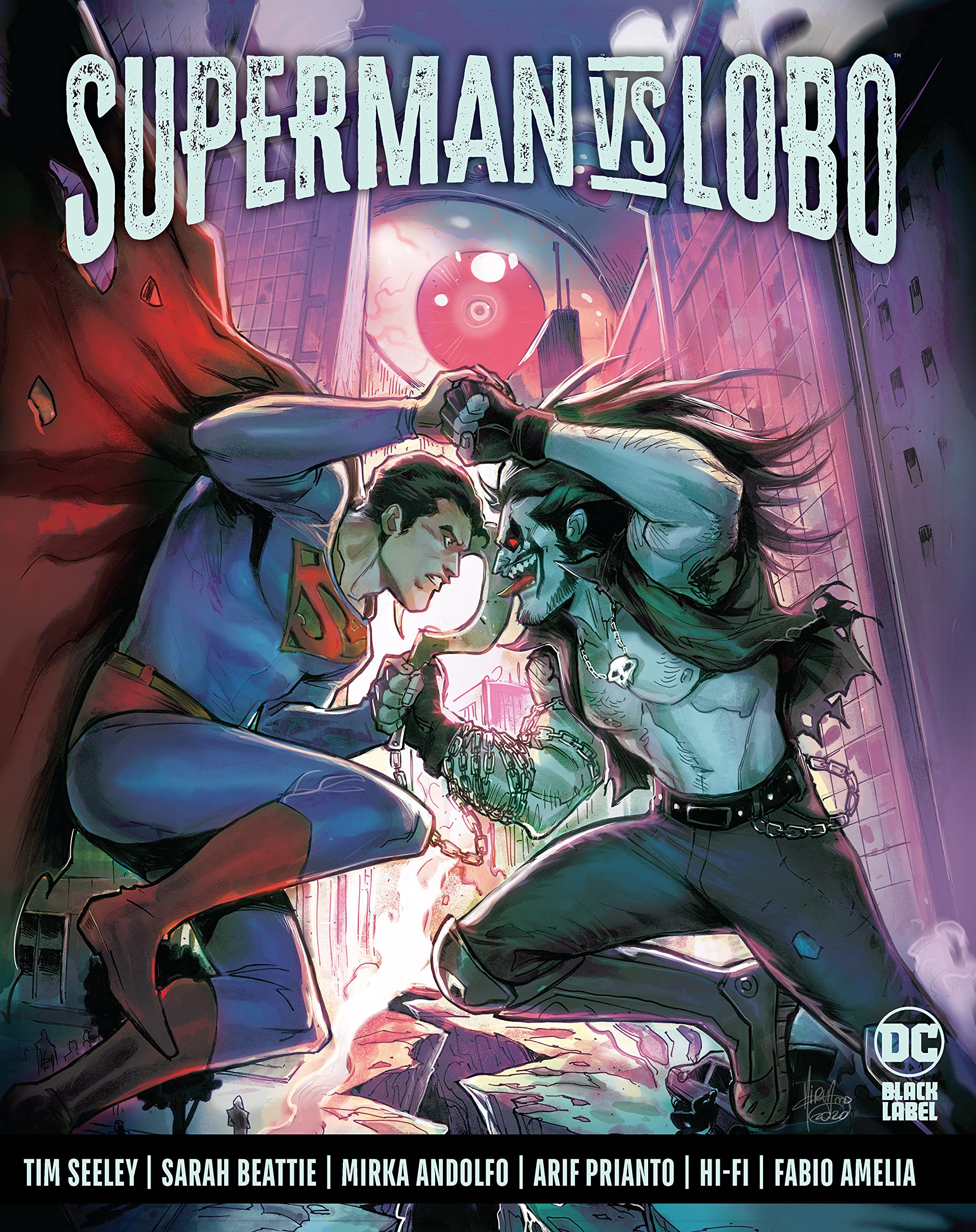 Superman Vs Lobo Hardcover Graphic Novel