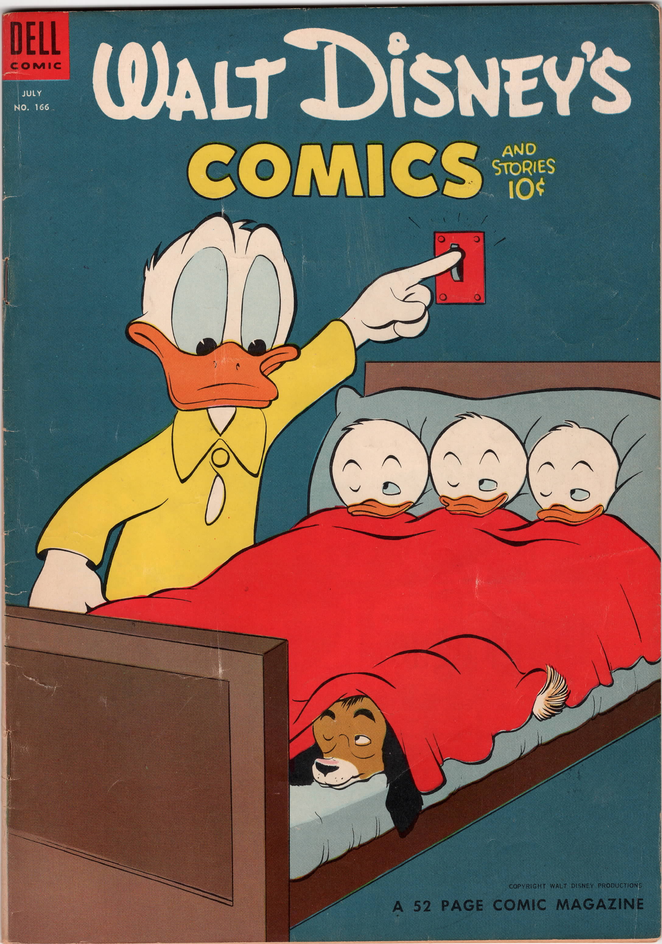 Walt Disney's Comics & Stories #166