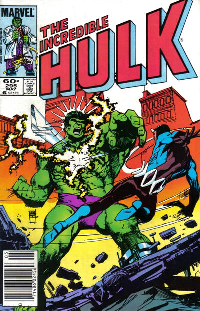 The Incredible Hulk #295 [Newsstand]-Fine (5.5 – 7)