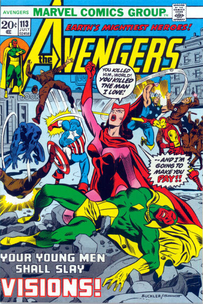 The Avengers #113 [Regular Edition]-Good (1.8 – 3) 2nd Appearance of Mantis