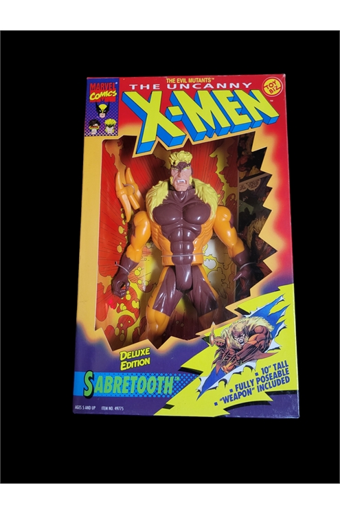 Toy Biz 1994 X-Men 10 Inch Sabretooth Figure Mib Pre-Owned