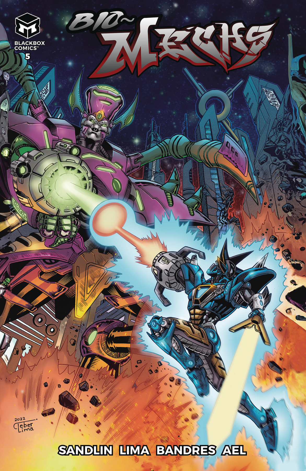 Bio Mechs #5 Cover A Lima (Of 5)