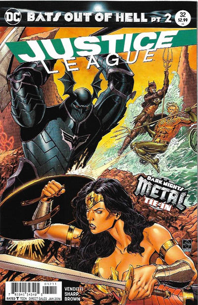 Justice League #32 [Ethan Van Sciver Cover]