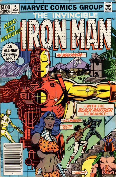 Iron Man Annual #5 [Newsstand]-Fine (5.5 – 7)