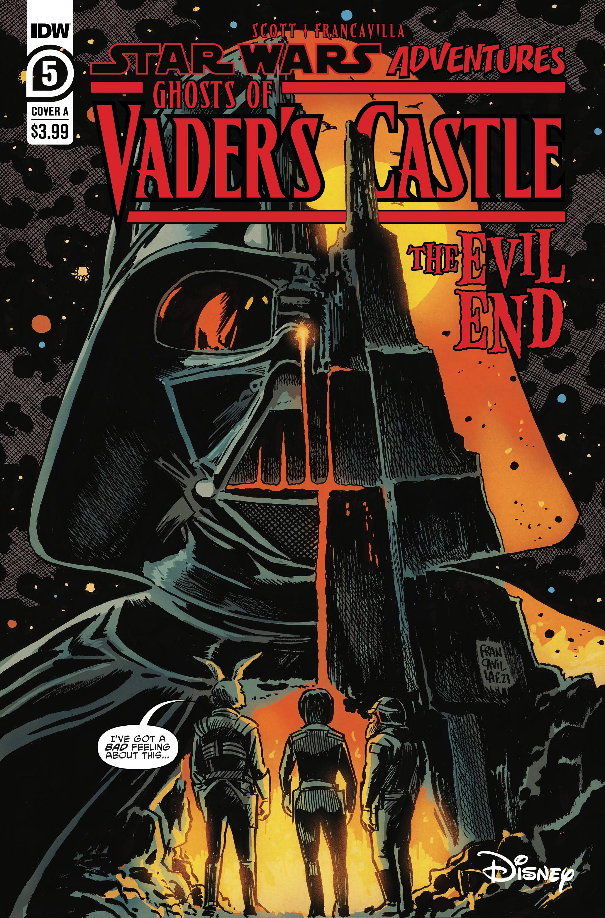 Star Wars Adventure Ghost Vaders Castle #5 Cover A Francavilla (Of 5)