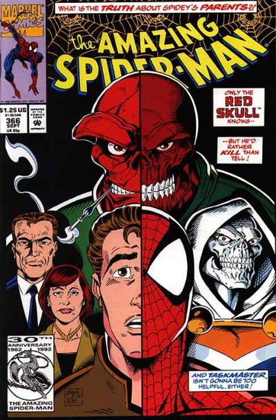 The Amazing Spider-Man #366 [Direct]- Very Fine