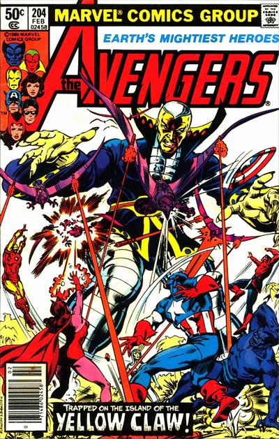 The Avengers #204 [Newsstand] - Vf 8.0