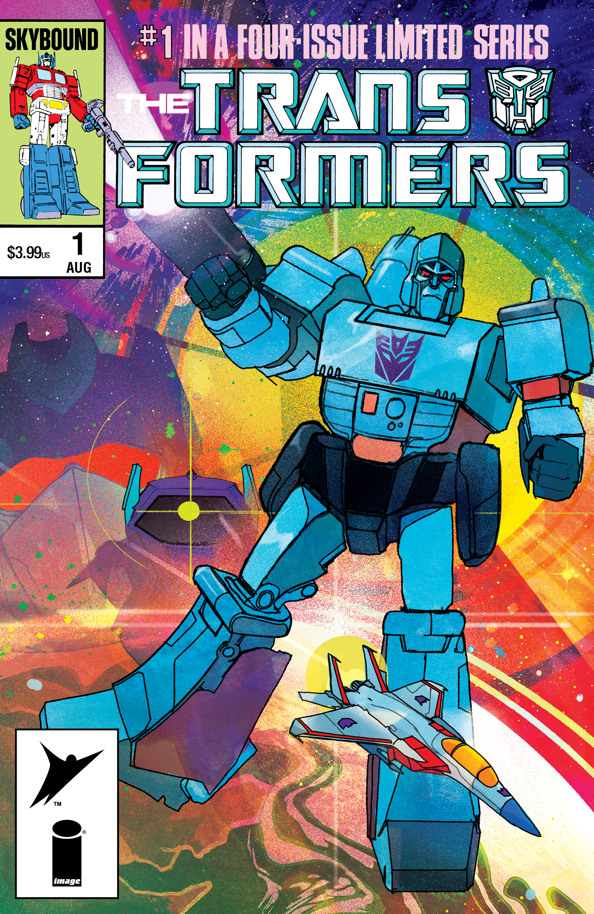 Transformers #1 40th Anniversary Edition (One Shot) Cover B Christian Ward Variant