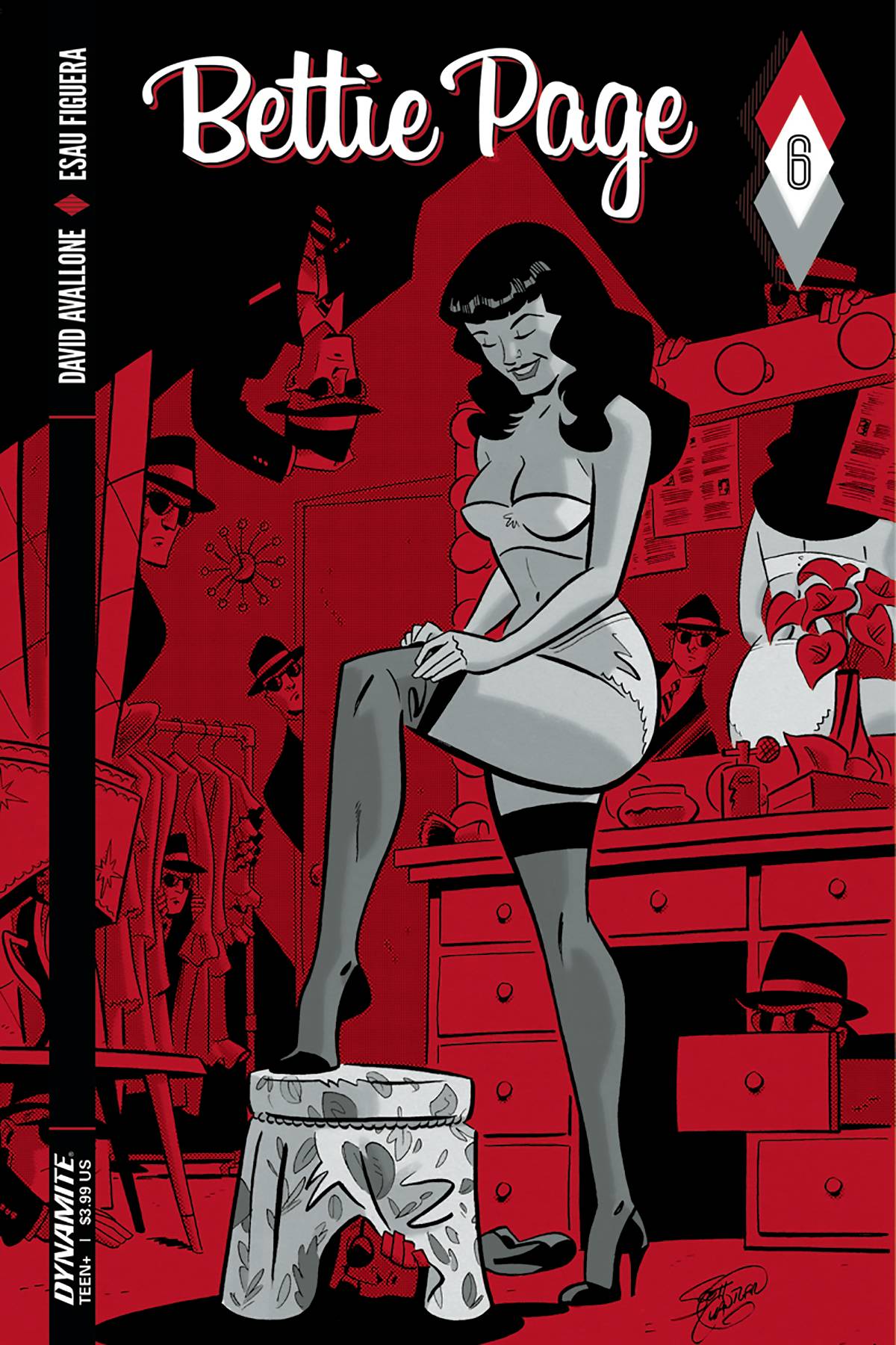 Bettie Page #6 Cover B Chantler