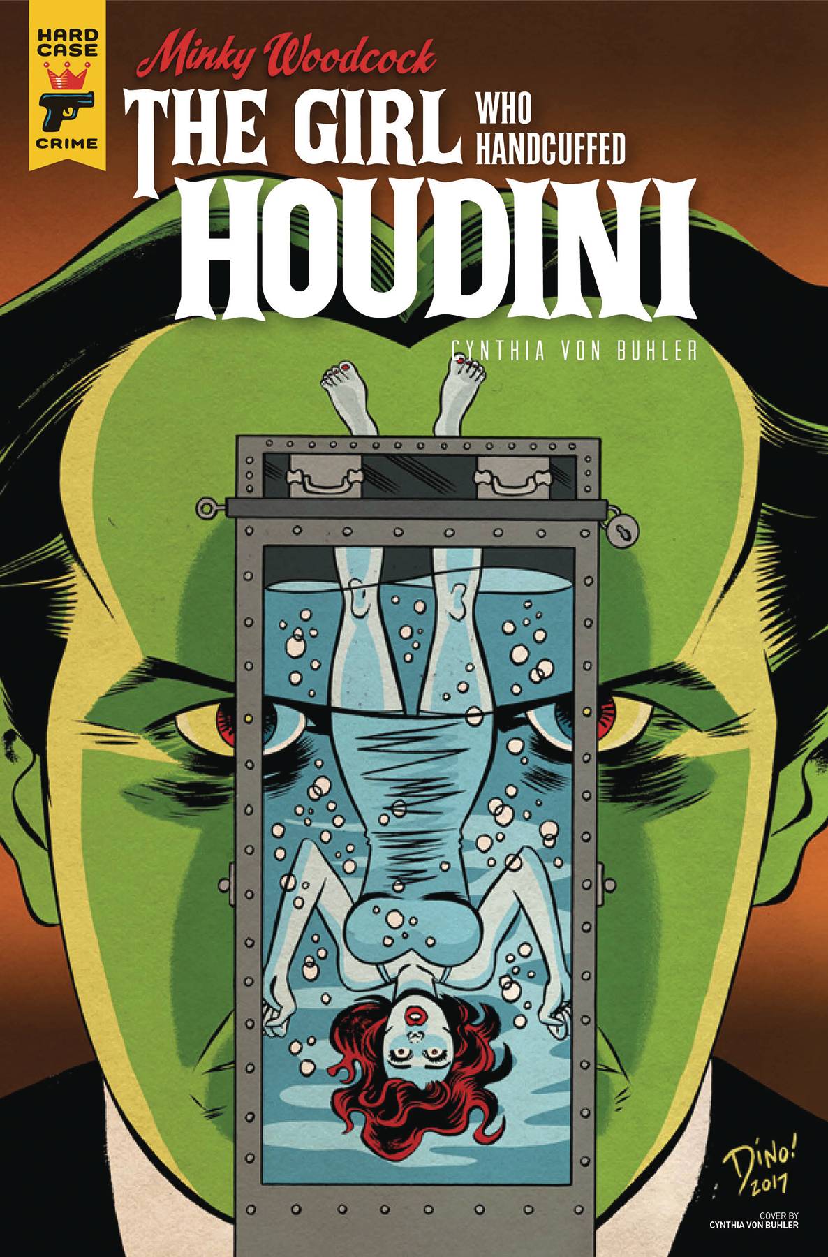 Minky Woodcock Girl Who Handcuffed Houdini #4 Cover A Haspiel (Mature) (Of 4)